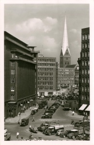 Postkarte Chile-Haus und Sprinkenhof
