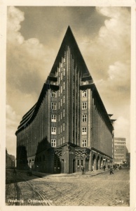 Postkarte Chile-Haus und Sprinkenhof