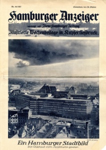 Hamburger Anzeiger 44/1927 Sonnabend, den 29. Oktober