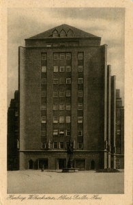 Postkarte Albert-Ballin-Haus