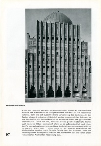 Anzeiger Hochhaus