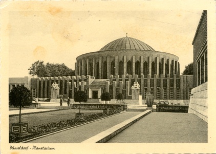 Postkarte Planetarium Düsseldorf