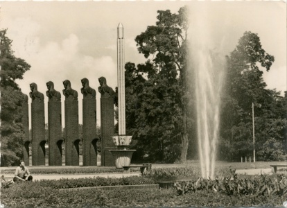 Postkarte Pferdetor Magdeburg